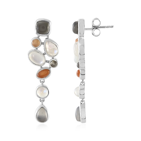 Mondstein-Silberohrringe (KM by Juwelo)