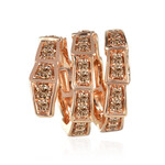 SI1 Argyle-Rose de France-Brillant-Goldanhänger (Annette)