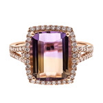 Anello in oro con Ametrina (CIRARI)