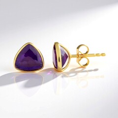 Orecchini in argento con Ametista