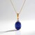 Collana in oro con Tanzanite AAA (CIRARI)