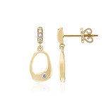 Orecchini in oro con Diamante SI1 (G) (Annette)