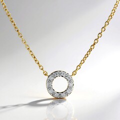 Collana in argento con Diamante VS1 (G) (Annette)