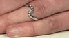 Anillo en plata con Diamante champán I2 (de Melo Essence)