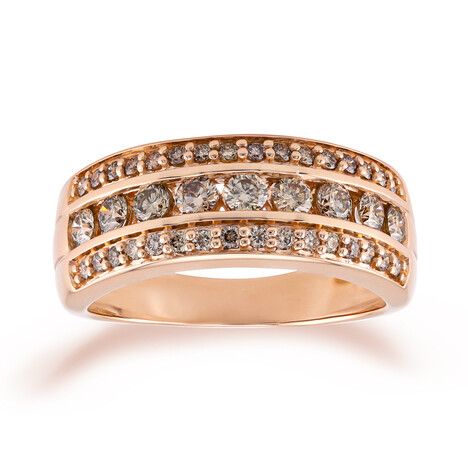 Bague en or et Diamant rose de France SI1 d'Argyle  (Annette)