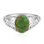 Zilveren ring met een Groene Kingman Mohave Turkoois