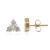 9K I2 (H) Diamond Gold Earrings (de Melo)