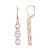 Pendientes en plata con Cuarzo blanco (KM by Juwelo)