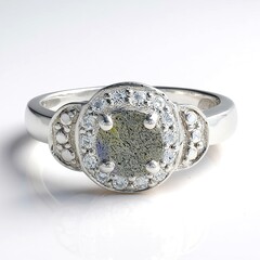 Anello in argento con Spectrolite