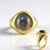 Anello in argento con Labradorite