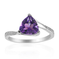 Anello in argento con Ametista del Marocco