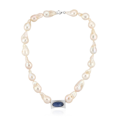 Collar en plata con Cianita