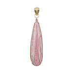 Pendentif en argent et Rhodochrosite (Bali Barong)