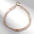 Collana in argento con Quarzo Rosa