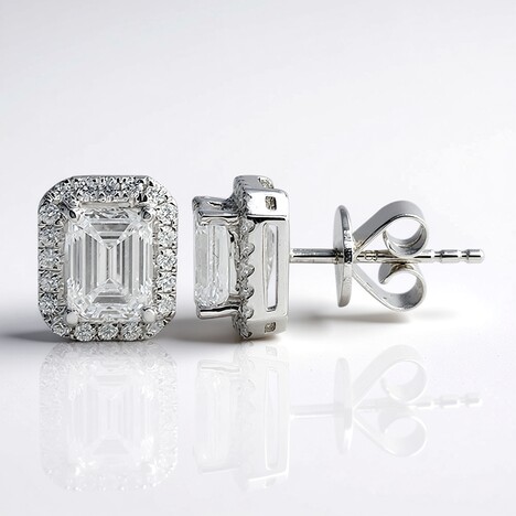 Orecchini in oro con Diamante VS2 (H) (CIRARI)