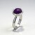 Bague en argent et Phosphosidérite