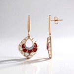 Orecchini in argento con Zircone (Adela Silber)