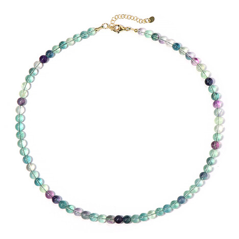 Collana in argento con Fluorite