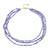 Collier en argent et Tanzanite