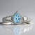 Anello in oro con Tormalina Paraíba (CIRARI)