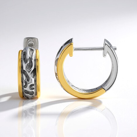 Orecchini in argento con Zircone (Remy Rotenier)