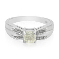 Bague en argent et Orthose