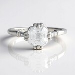 Zircon Silver Ring