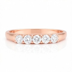 9K SI1 (G) Diamond Gold Ring (Annette)