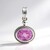 Ciondolo in argento con Kunzite (Pallanova)