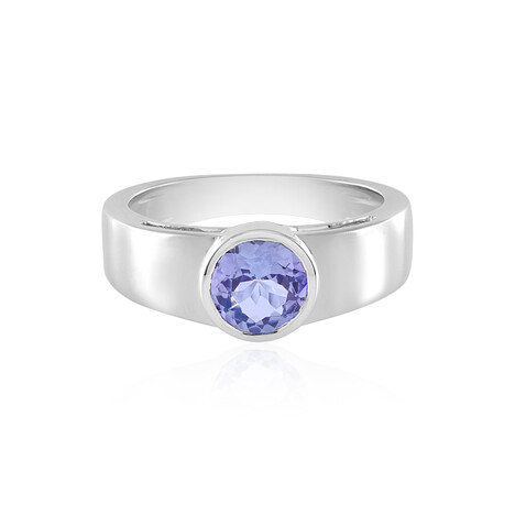 Anello in argento con Tanzanite