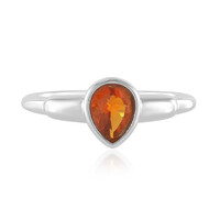 Anello in argento con Opale di Fuoco Messicano