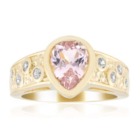 9K Brazilian Kunzite Gold Ring (de Melo Gold)