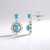 Orecchini in argento con Turchese Sleeping Beauty