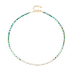 Collana in argento con Turchese