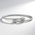 Bracciale in argento con Zircone (Adela Silber)
