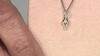 Zilveren hanger met een I3 (H) Diamant