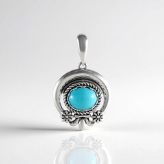 Ciondolo in argento con Turchese (Desert Chic)