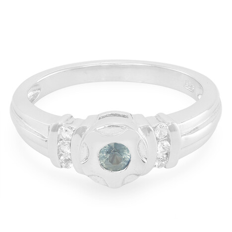 Tansania-Saphir-Silberring