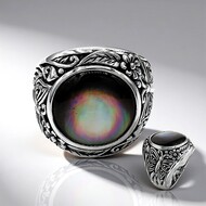 Anello in argento con Madreperla (Art of Nature)