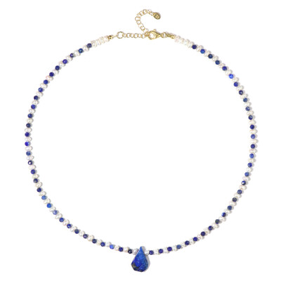 Lapis Lazuli Silver Necklace