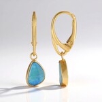 Orecchini in argento con Doppietto di Opale (MONOSONO COLLECTION)