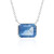 Collana in argento con Fluorite Cangiante