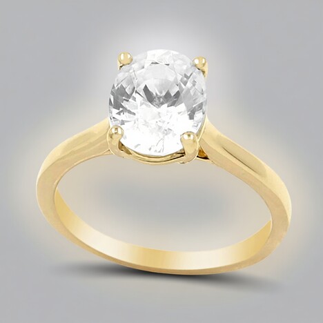 Anello in oro con Zircone