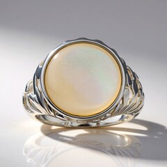 Anello in argento con Madreperla (SAELOCANA)