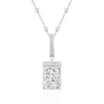 Collar en plata con Zircón (Dallas Prince Designs)