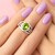 Anillo en oro con Peridoto (SUHANA)