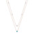 Collar en plata con Zircón de Ratanak Kirí (Adela Silber)