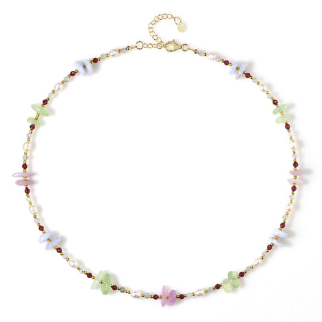 Collana in argento con Kunzite (Riya)