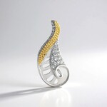 Ciondolo in argento con Zircone (MONOSONO COLLECTION)