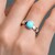 Bague en argent et Turquoise Sleeping Beauty